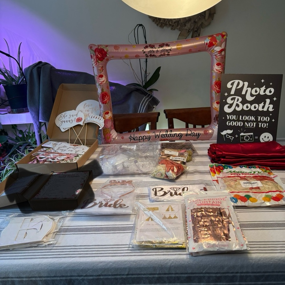 Bridal shower decorations